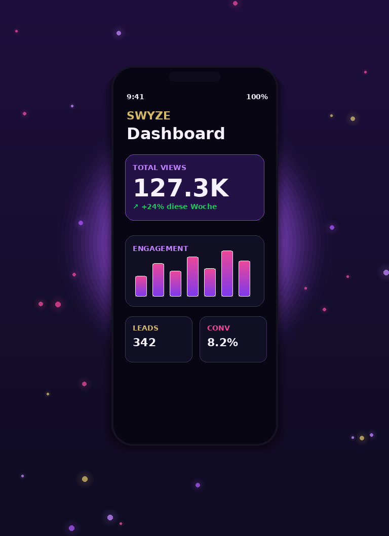 Swyze App Mockup